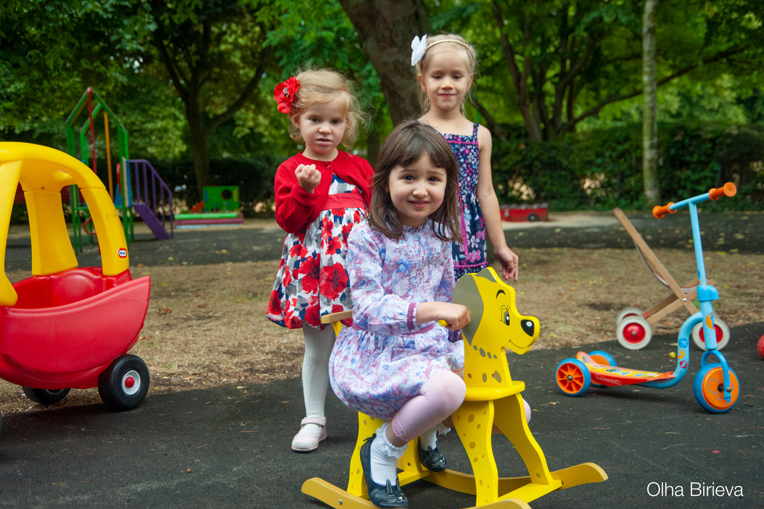 Three little girls