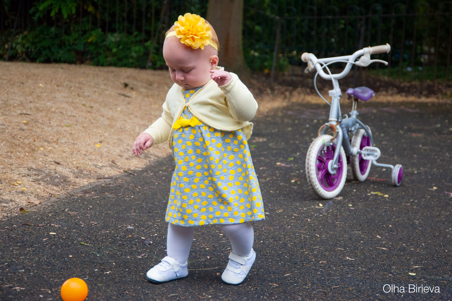 Toddler walking